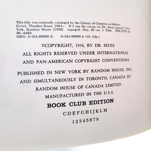 Dr Seuss Vintage Matte Hardcover Books Lot 3 - Picture 15 of 16